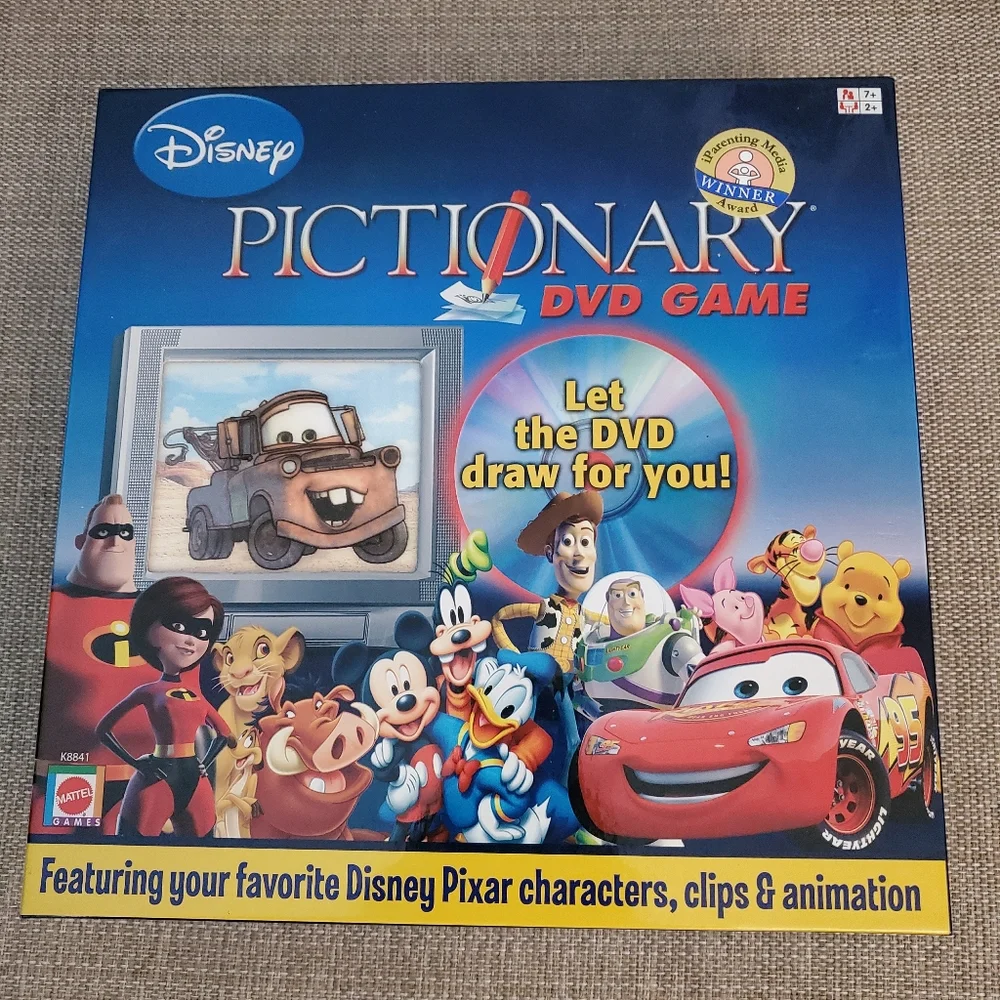 Disney Pixar Pictionary DVD Game